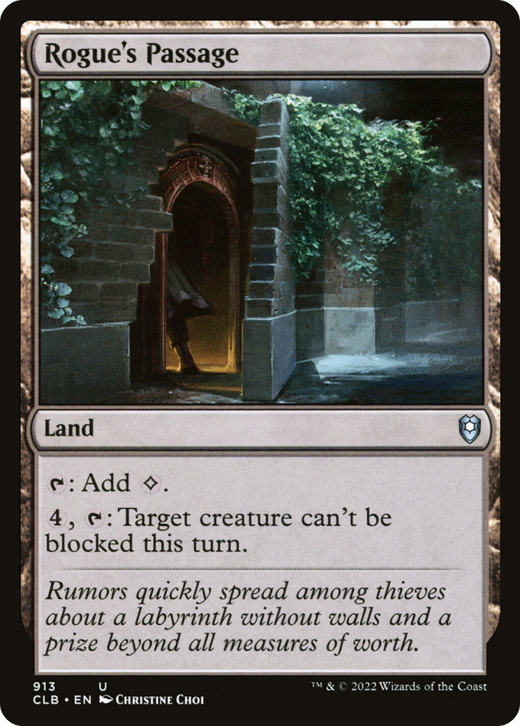 Rogue's Passage [Commander Legends : Bataille de Baldur's Gate] 