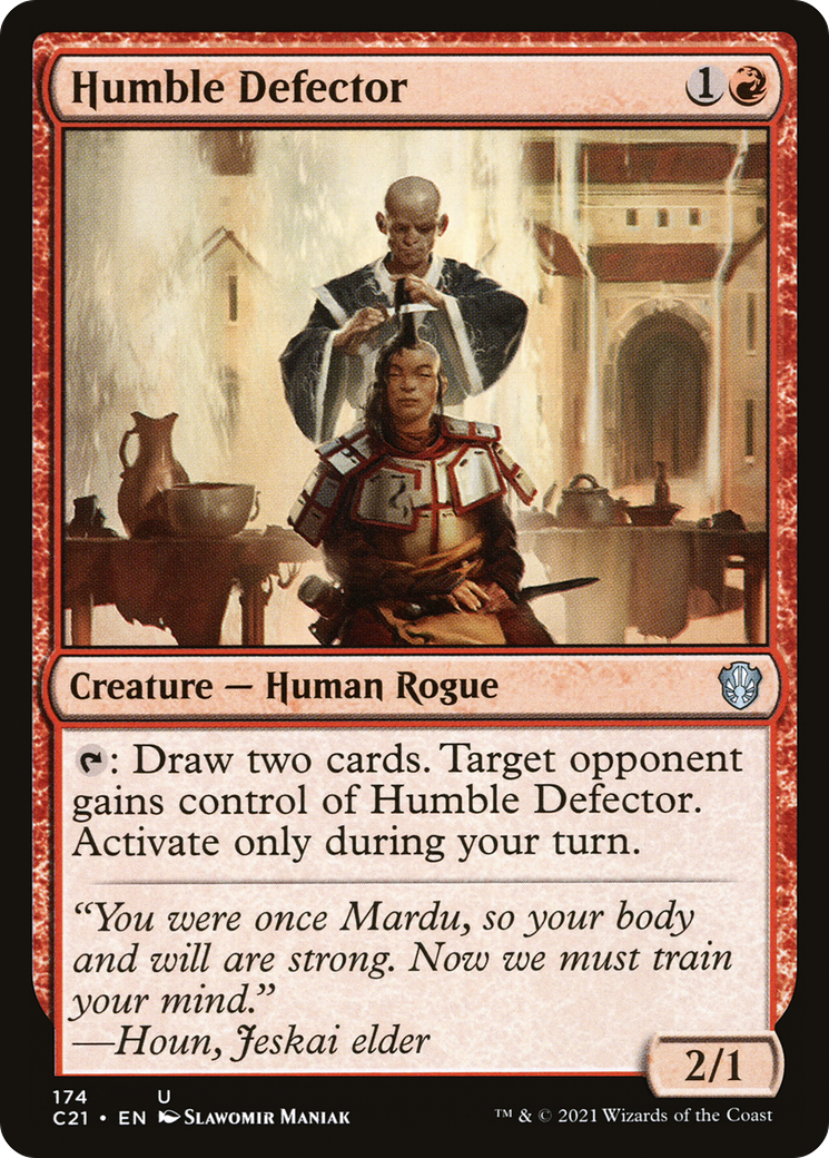 Humble transfuge [Commandant 2021] 