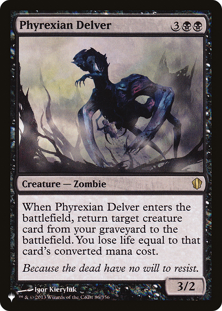 Phyrexian Delver [La liste] 