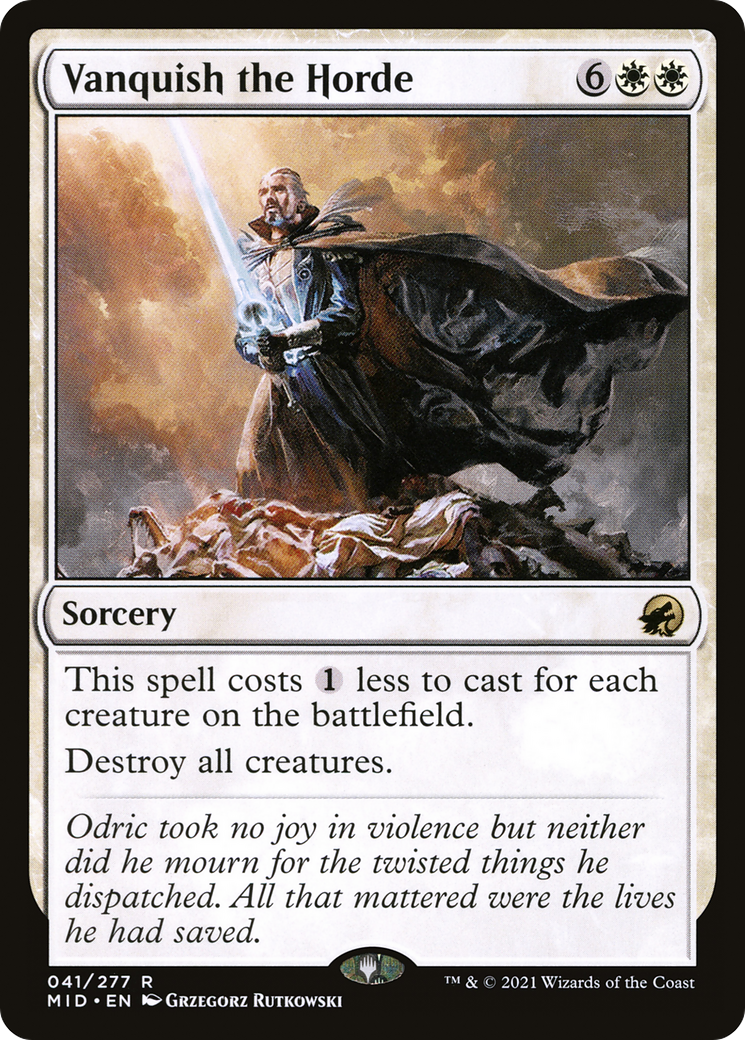 Vaincre la Horde [Innistrad : Chasse de Minuit] 