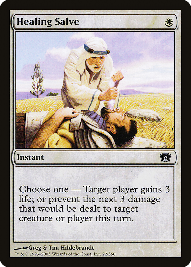 Healing Salve (8ED-22★) - 8th Edition Foil