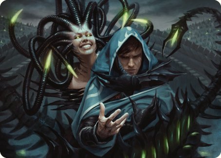 Carte d'art de l'arène phyrexiane [Phyrexia : All Will Be One Art Series] 