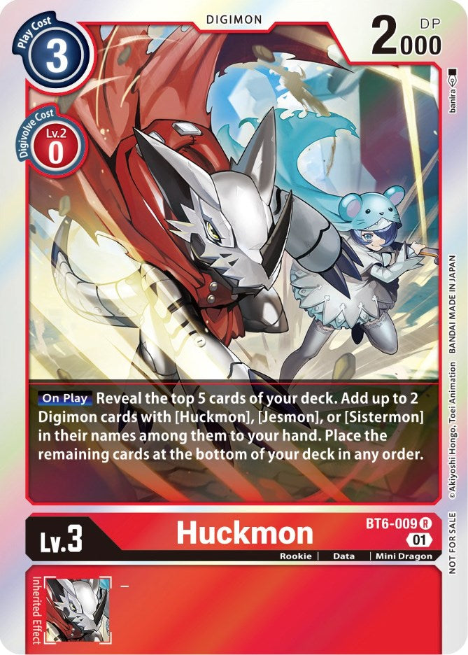 Huckmon [BT6-009] (Pack d'événements 3) [Promotions Double Diamant] 
