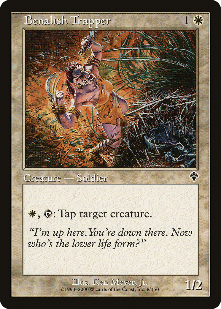 Benalish Trapper (INV-008) - Invasion Foil