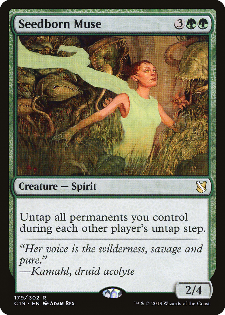 Muse née des graines [Commandant 2019] 