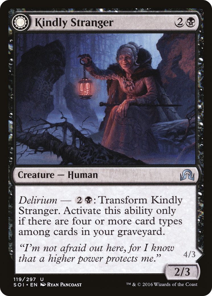 Kindly Stranger (SOI-119) - Shadows over Innistrad: (Double Faced Transform) Foil