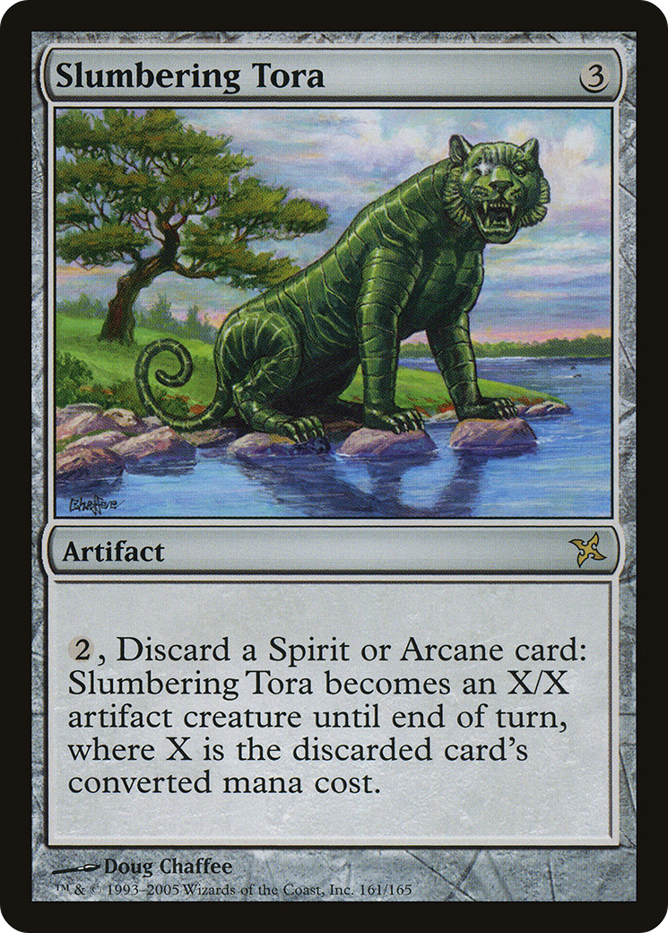 Slumbering Tora (BOK-161) - Betrayers of Kamigawa
