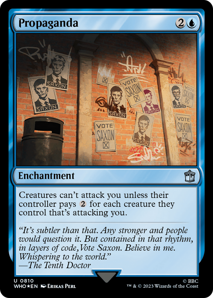 Propagande (Surge Foil) [Doctor Who] 