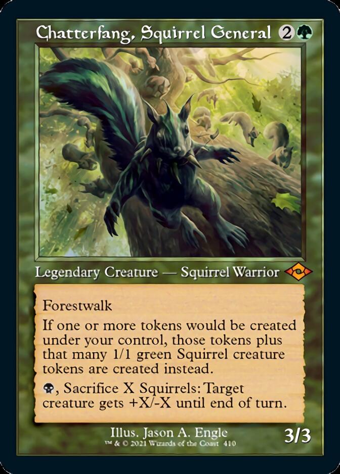 Chatterfang, Squirrel General (MH2-410) - Modern Horizons 2