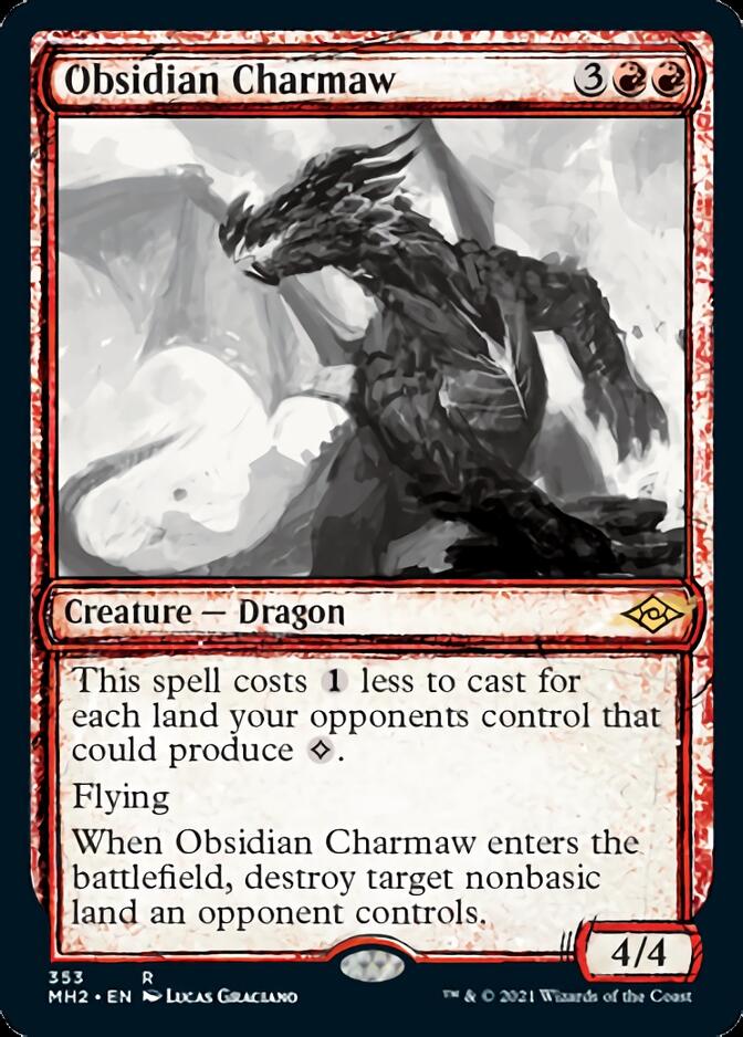Charmaw d'obsidienne (croquis) [Modern Horizons 2] 