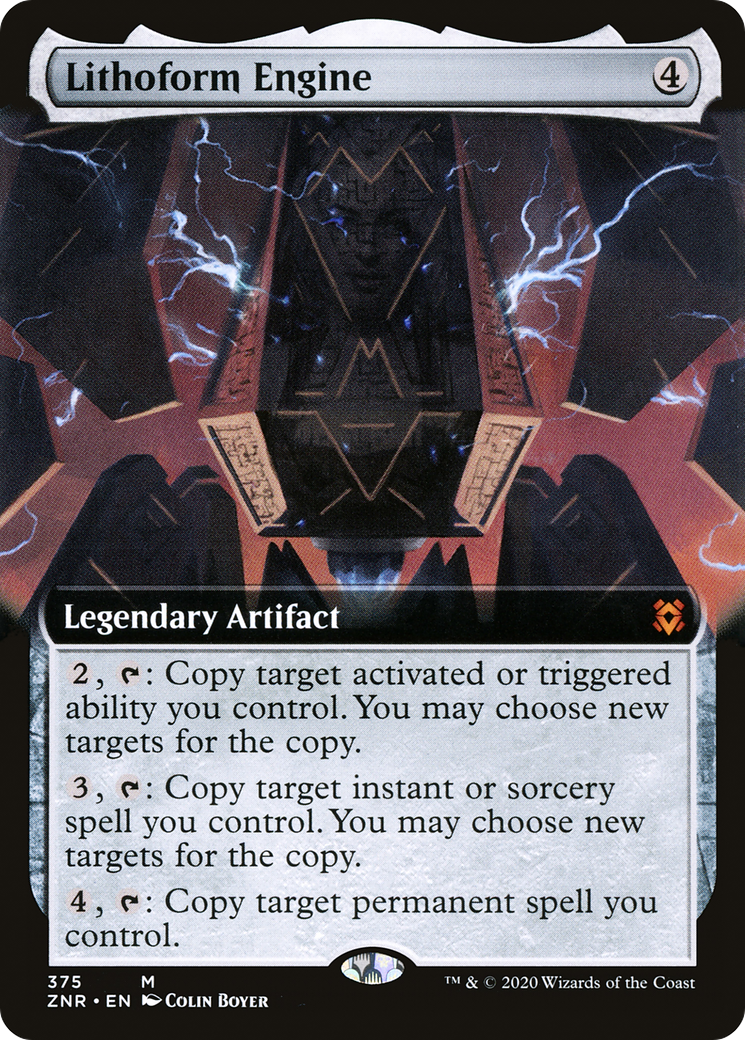 Moteur lithoforme (art étendu) [Zendikar Rising] 