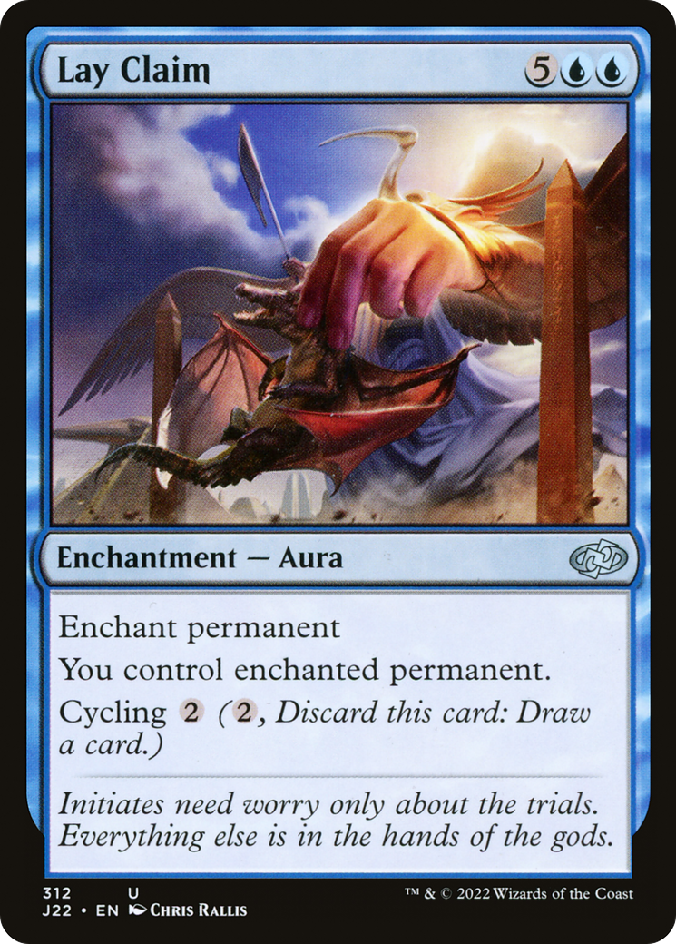 Réclamation profane [Jumpstart 2022] 