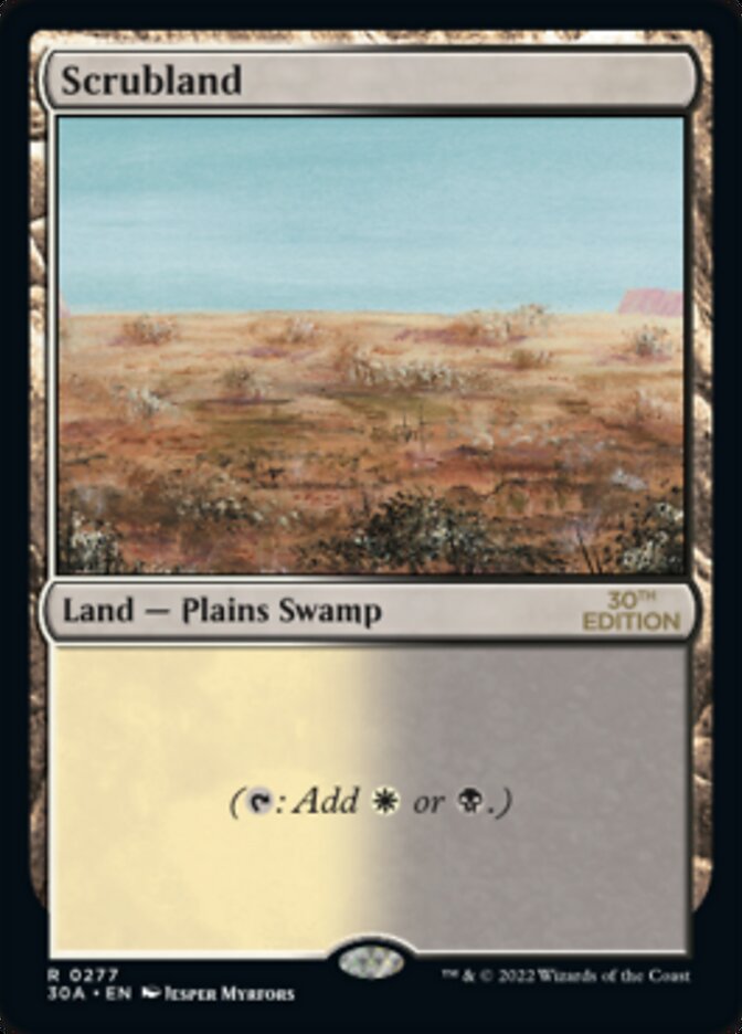 Scrubland [Édition 30e anniversaire] 