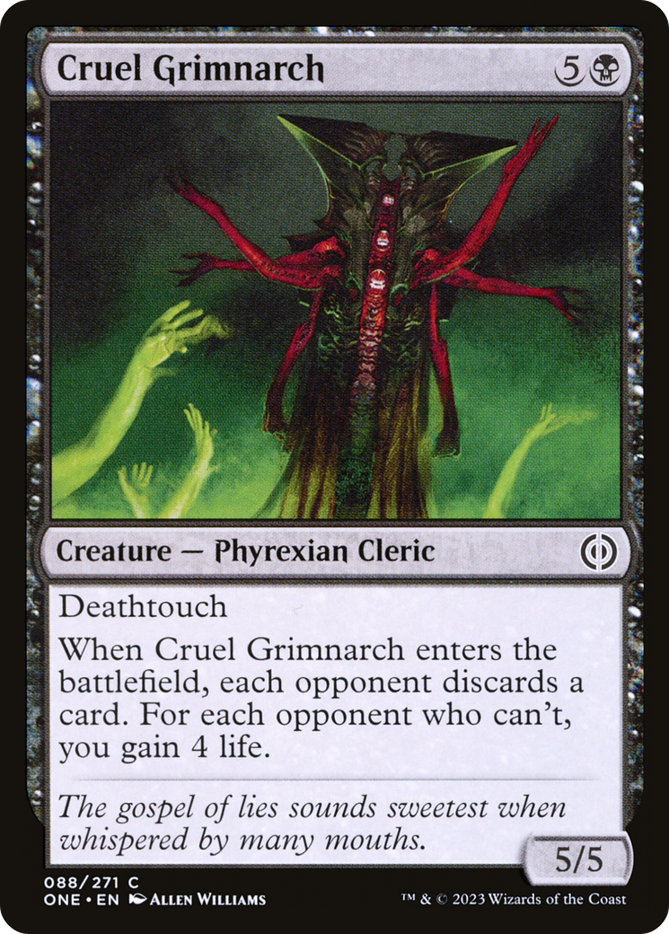Cruel Grimnarch [Phyrexia : Tous seront un] 