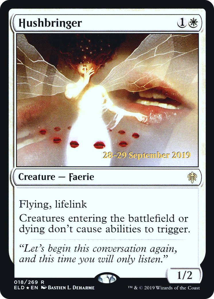 Hushbringer (PRE-18S) - Throne of Eldraine Promos Foil