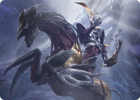 Ria Ivor, Bane of Bladehold Art Card [Phyrexia : All Will Be One Art Series] 
