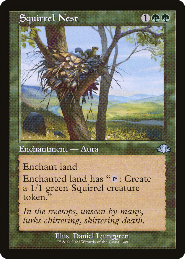 Nid d'écureuil (rétro) [Dominaria Remastered] 