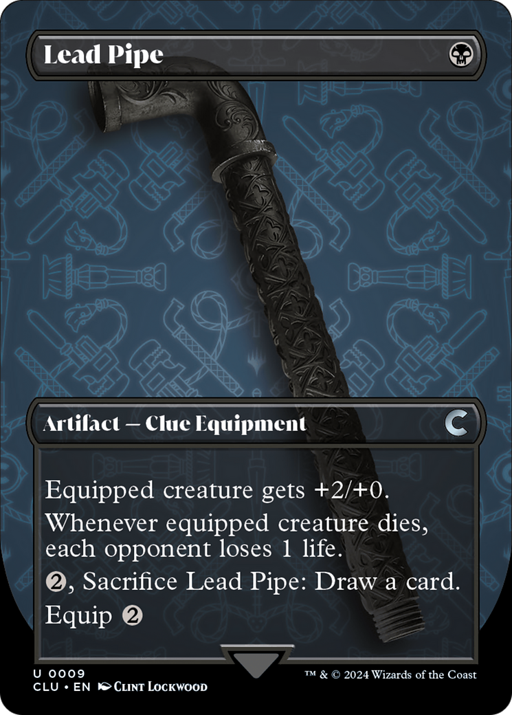 Tuyau en plomb (sans bordure) [Ravnica : Clue Edition] 