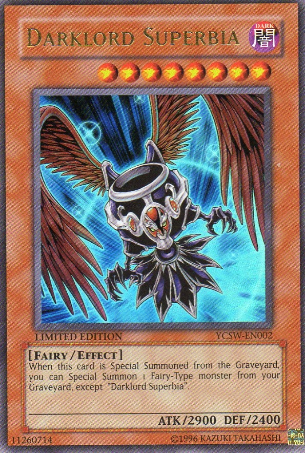 Darklord Superbia (YCSW-EN002) - Ultra Rare