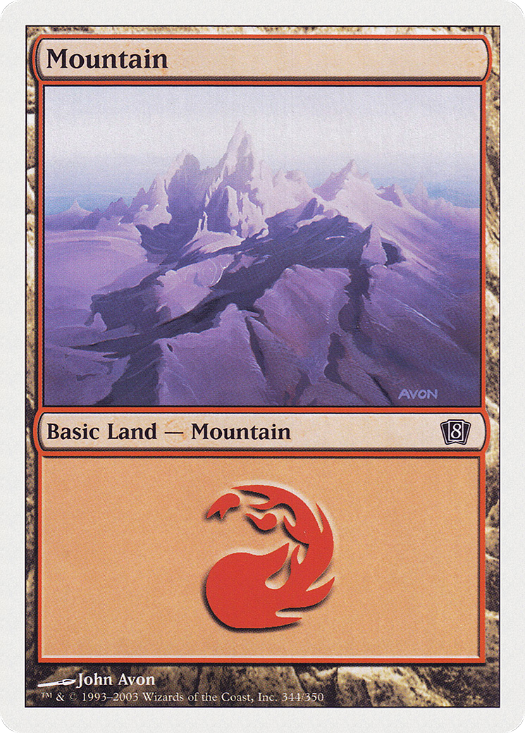 Mountain (8ED-344) - 8th Edition