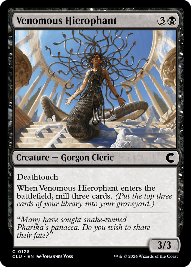 Hiérophante venimeux [Ravnica: Clue Edition] 