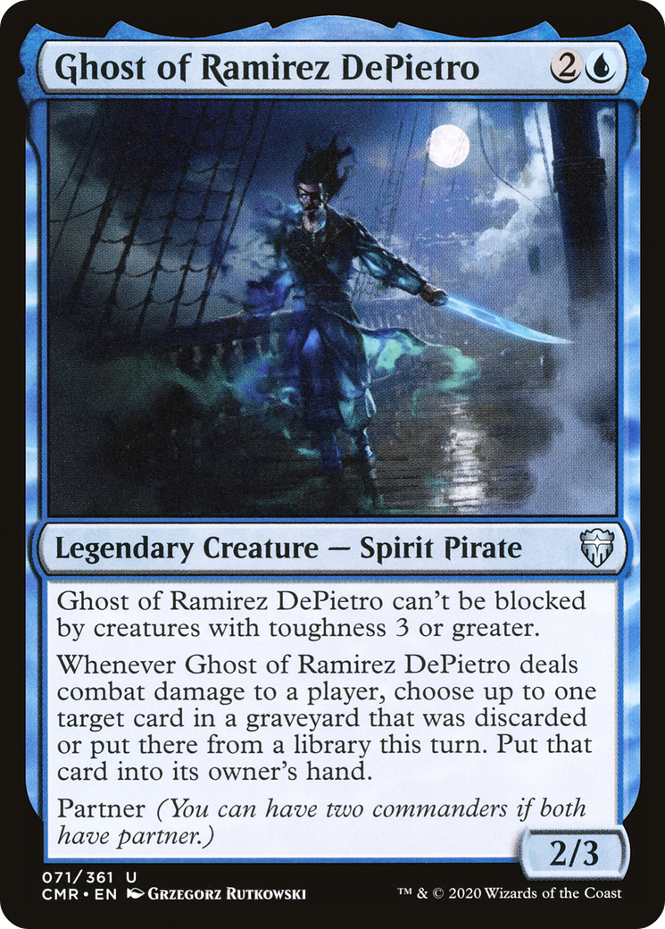 Fantôme de Ramirez DePietro [Commander Legends] 