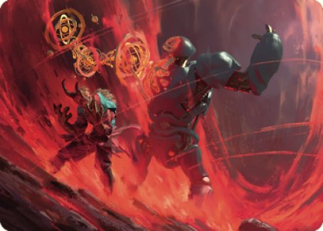 Carte d'art Twinferno [Série d'art Dominaria United] 