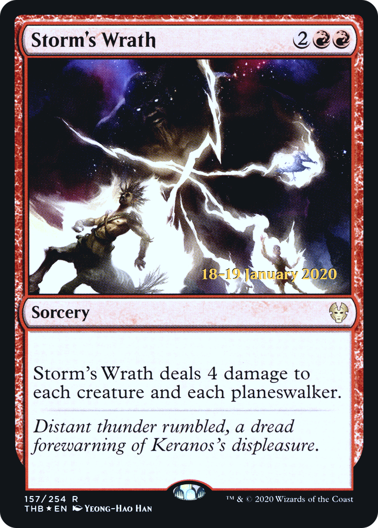 Storm's Wrath [Promotions avant-première de Theros Beyond Death] 