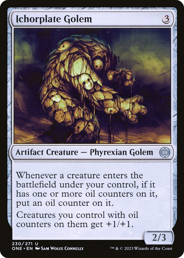 Golem Ichorplate [Phyrexia : Tous seront un] 