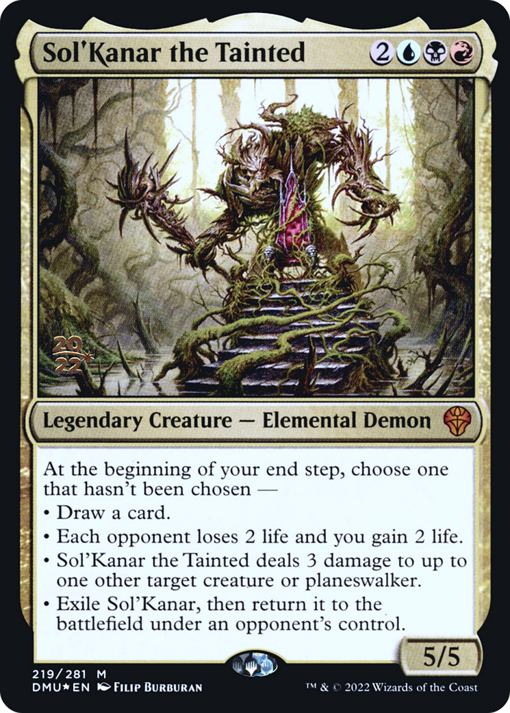 Sol'Kanar le Corrompu [Promotions avant-première de Dominaria United] 
