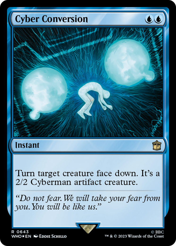 Cyberconversion (Surge Foil) [Doctor Who] 