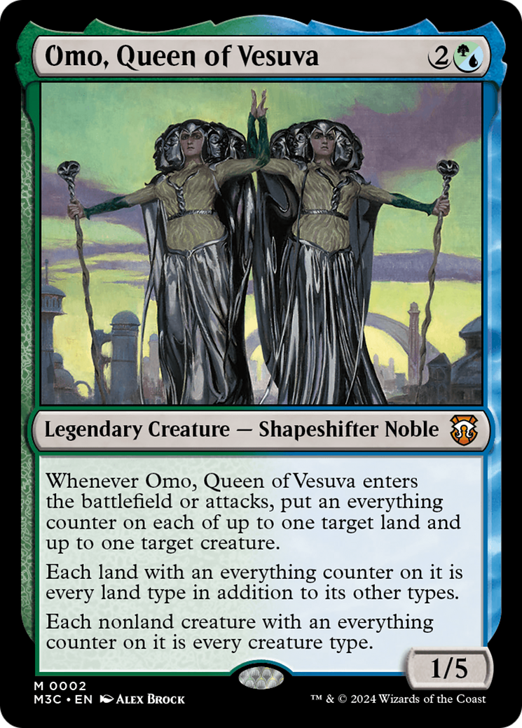 Omo, reine du Vésuva [Modern Horizons 3 Commander] 