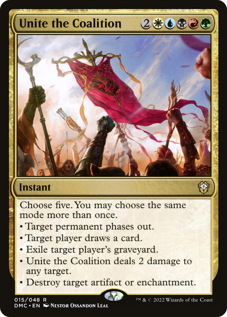 Unissez la coalition [Dominaria United Commander] 