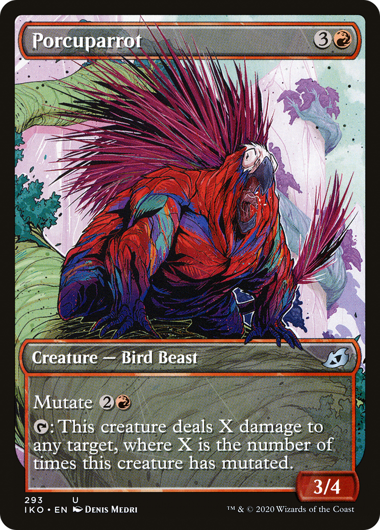 Porcuparrot (Vitrine) [Ikoria : Repaire des Béhémoths] 