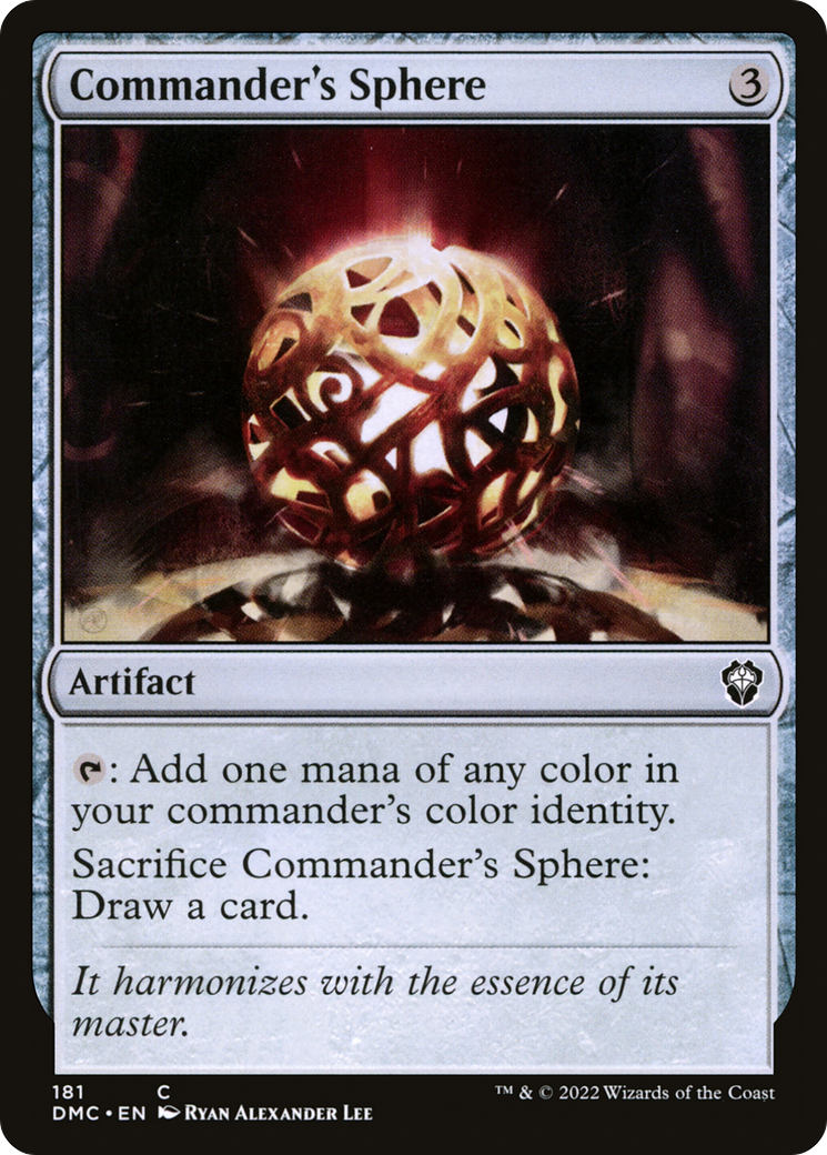 Sphère du commandant [Dominaria United Commander] 
