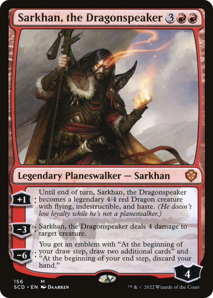 Sarkhan, le Dragonspeaker [Starter Commander Decks] 