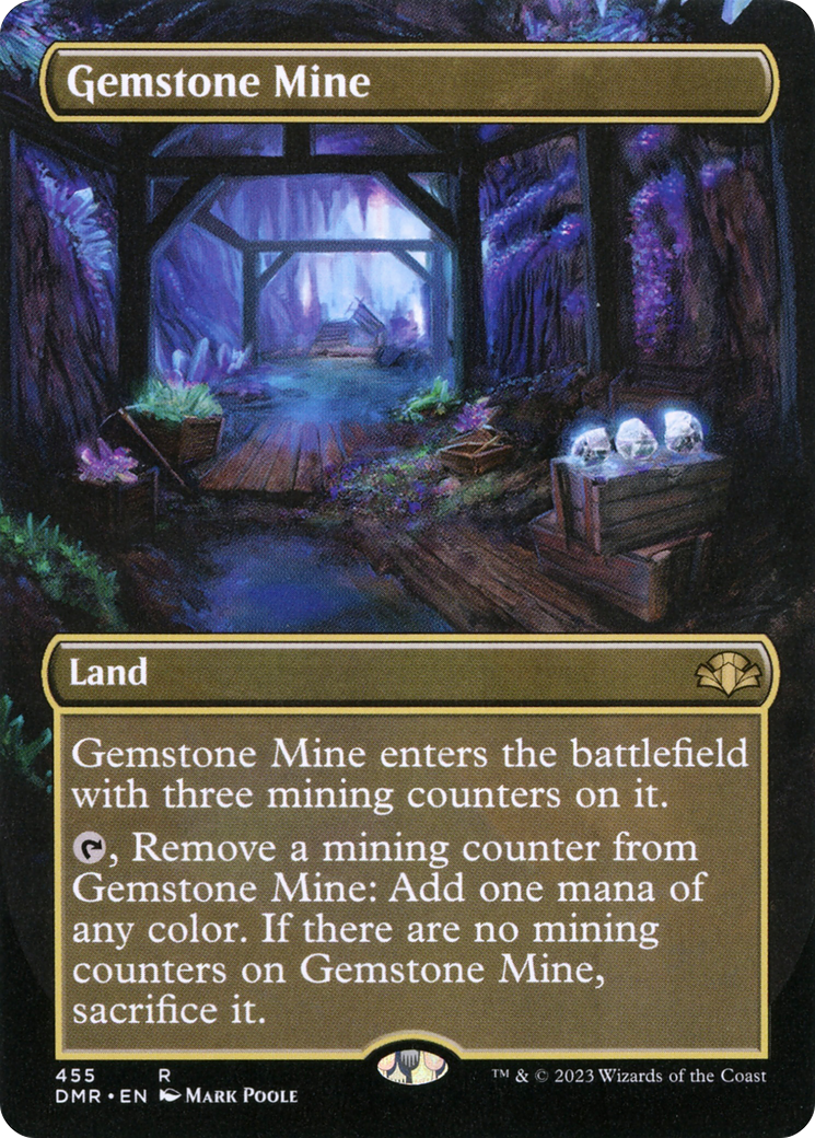 Mine de pierres précieuses (Art alternatif sans frontières) [Dominaria Remastered] 