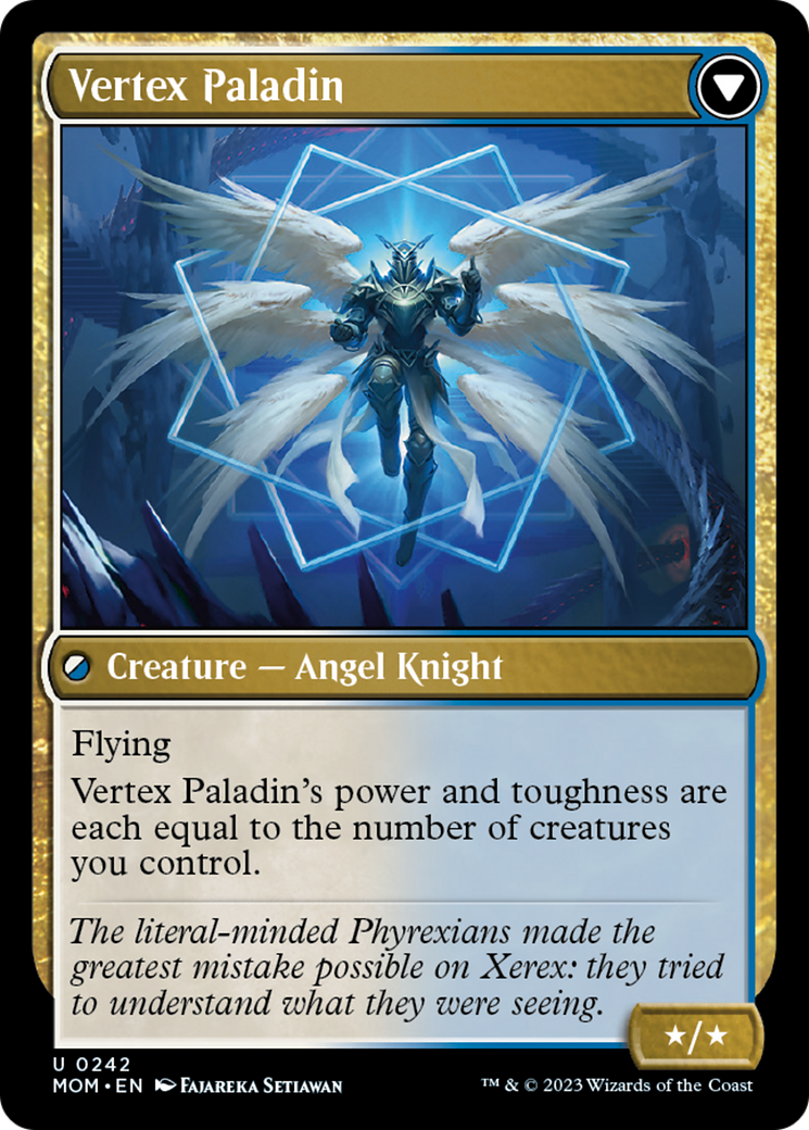 Invasion of Xerex // Vertex Paladin (MOM-242) - March of the Machine