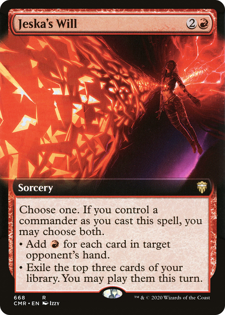 Volonté de Jeska (art étendu) [Commander Legends] 