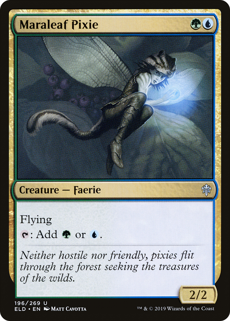 Maraleaf Pixie [Trône d'Eldraine] 