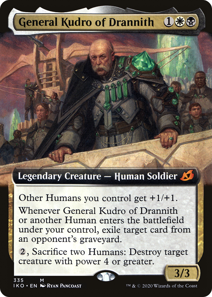 Général Kudro de Drannith (Art étendu) [Ikoria : Repaire des Béhémoths] 