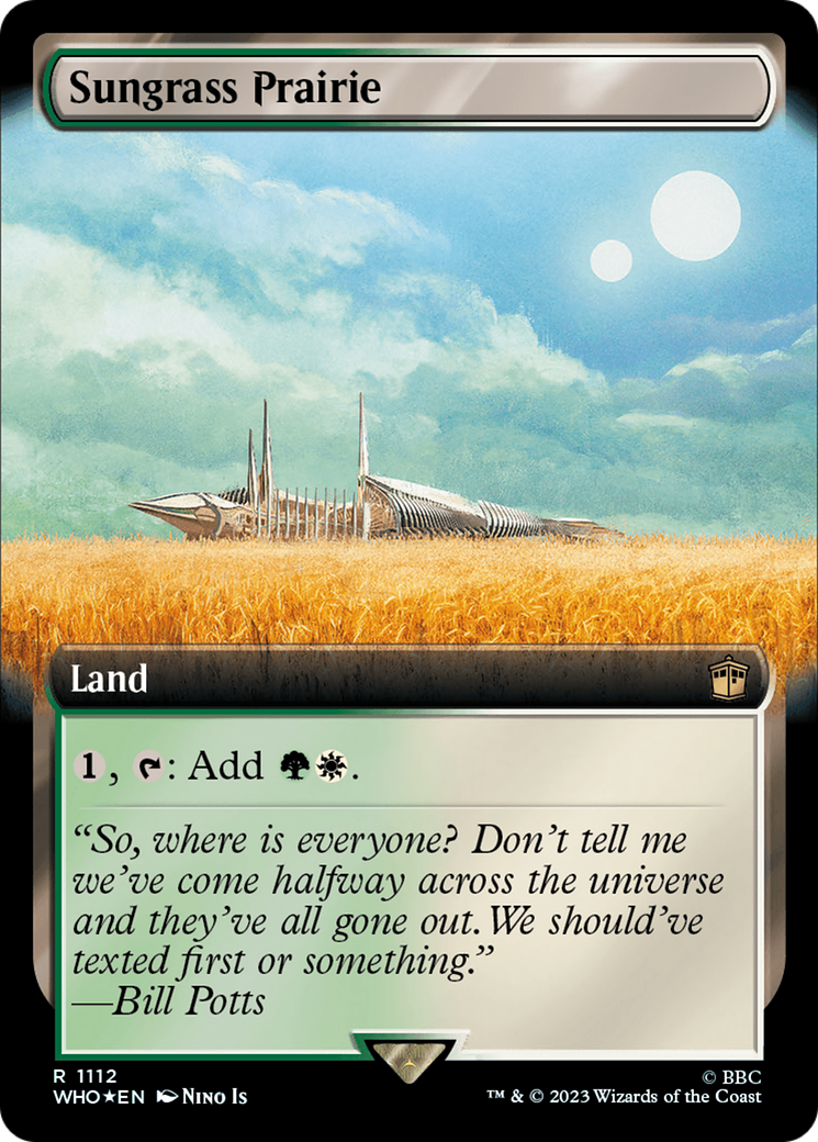 Sungrass Prairie (WHO-1112) - Doctor Who: (Extended Art) Foil