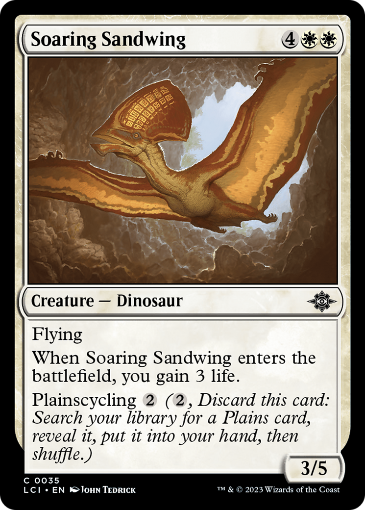 Aile de sable en plein essor [Les cavernes perdues d'Ixalan] 