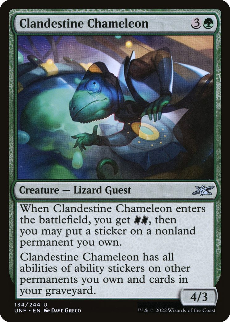 Caméléon clandestin [Infini] 