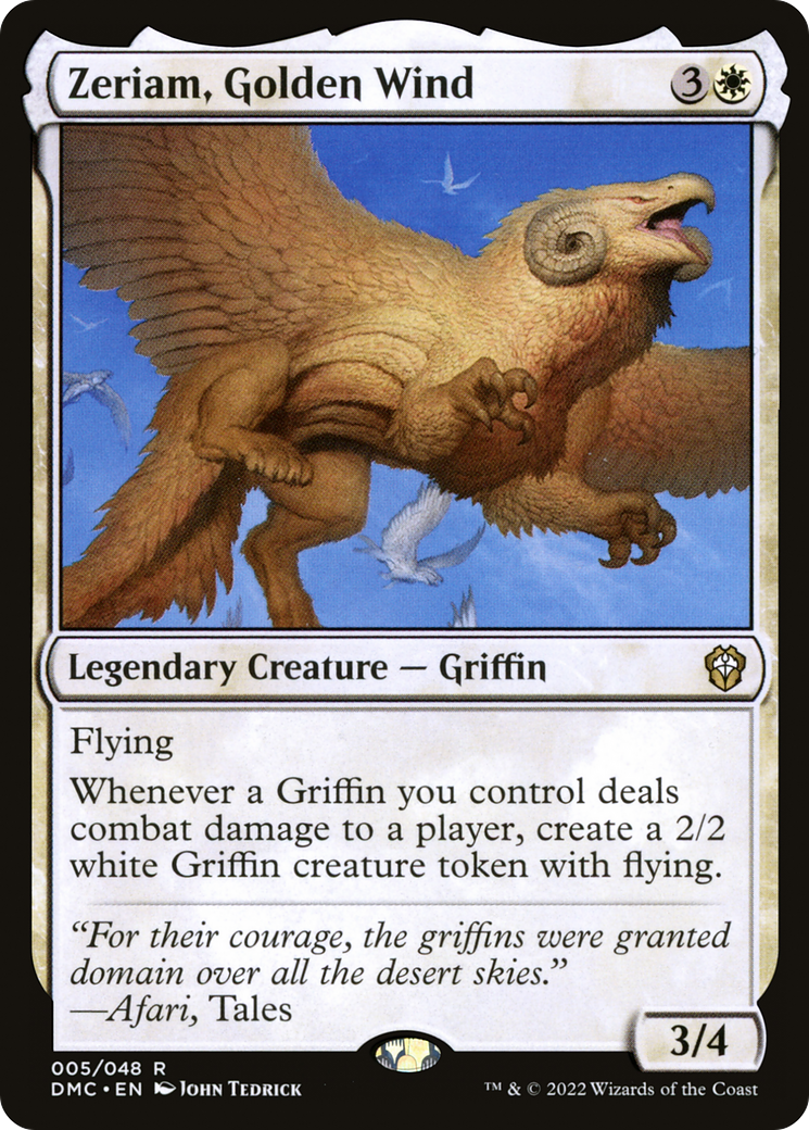 Zeriam, Vent d'Or [Commandant Uni de Dominaria] 