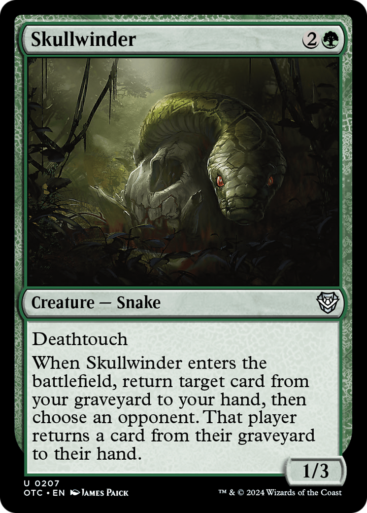 Skullwinder [Commandant des hors-la-loi de Thunder Junction] 
