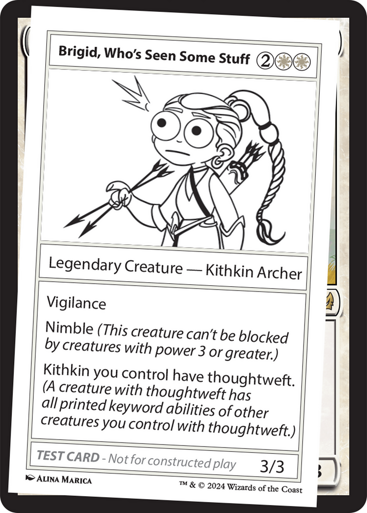 Brigid, Who's Seen Some Stuff (MB2PC-) - Mystery Booster 2