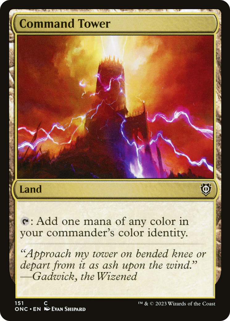 Tour de commandement [Phyrexia : Tous seront un seul commandant] 