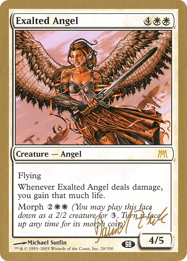 Ange exalté (Daniel Zink) (SB) [Decks de championnat du monde 2003] 