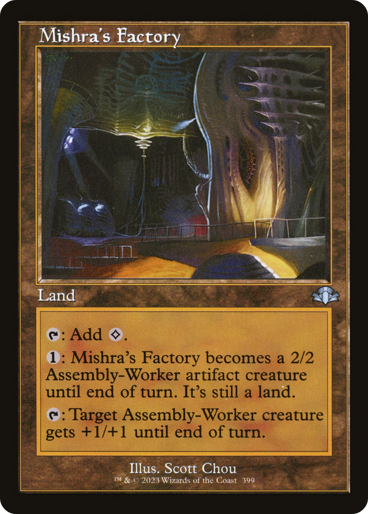 Mishra's Factory (Rétro) [Dominaria Remastered] 